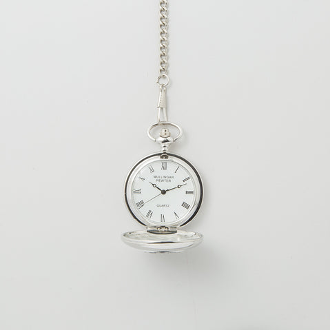 Mullingar Pewter Ireland Pocket Watch