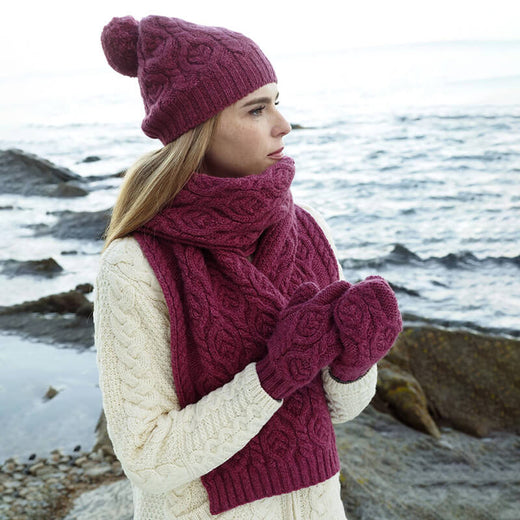 Superweicher Aran-Schal