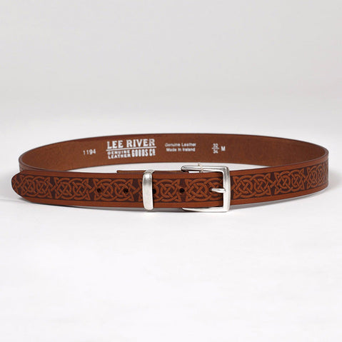 Men's Owen Celtic Leather Belt