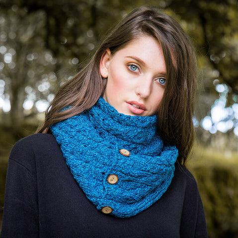 Celtic Merino Wool Snood