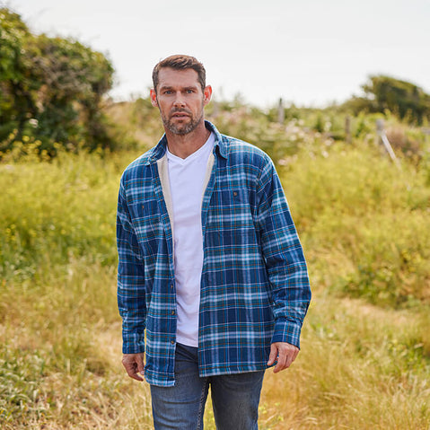 Men's Plaid Flannel Shirt