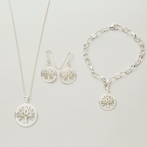 Silver Celtic Tree of Life Pendant