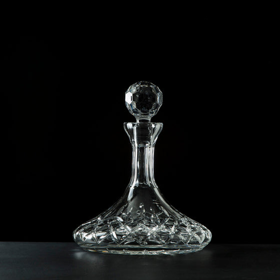 Galway Crystal Longford Ships Decanter