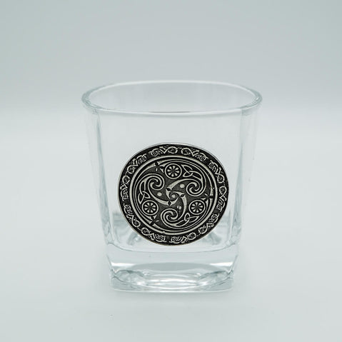 Mullingar Pewter Celtic Crystal Decanter & Glasses Gift Set