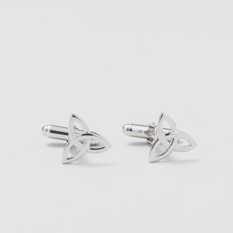Silver Trinity Knot Cufflinks