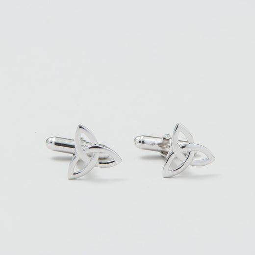 Silver Trinity Knot Cufflinks