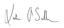 Lulu O'Sullivan's signature