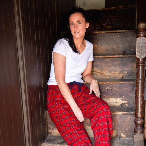 Women's Tartan Flannel Lounge Pants