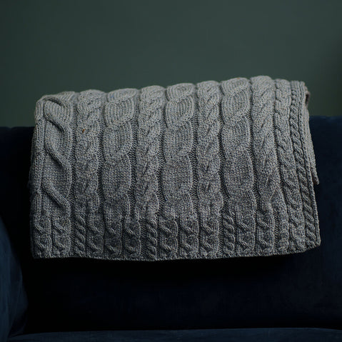 Supersoft Merino Aran Throw