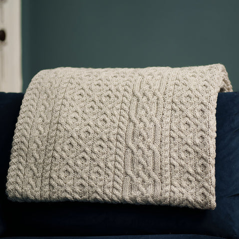 Merino Aran Throw