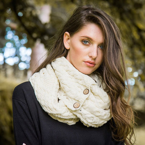 Celtic Merino Wool Snood