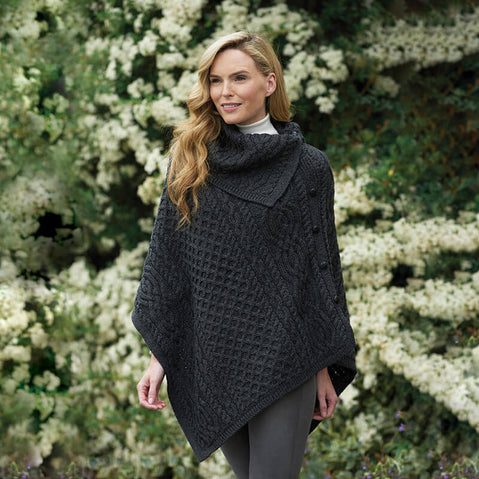 The Tullagh Aran Poncho