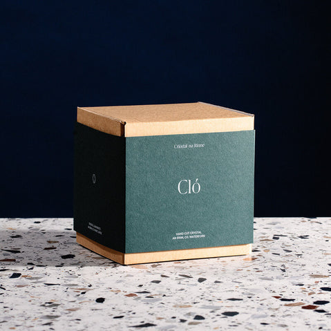 Criostal na Rinne Cló Tumbler