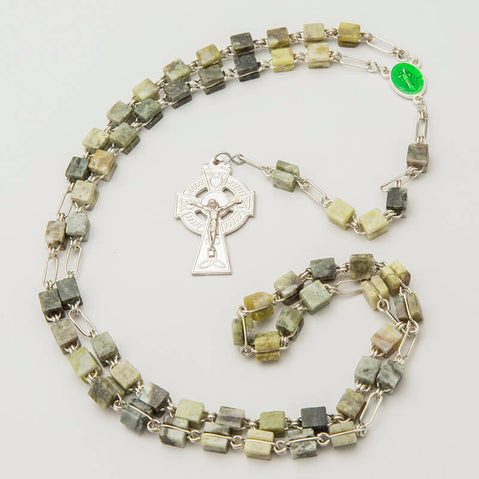 Connemara Marble Irish Rosary Beads
