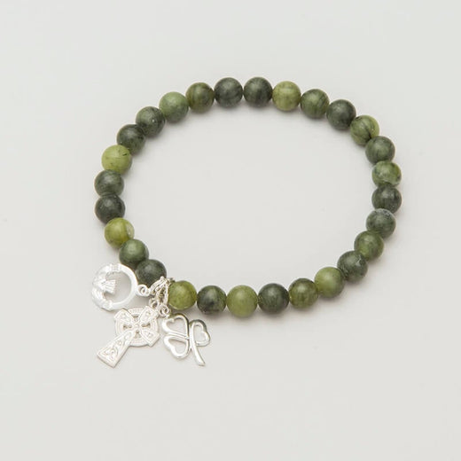 Connemara Marble Stretch Charm Bracelet