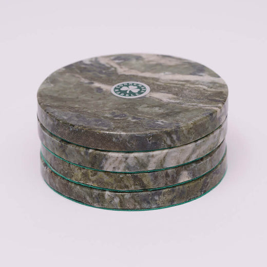 Connemara Marble Disc Coasters
