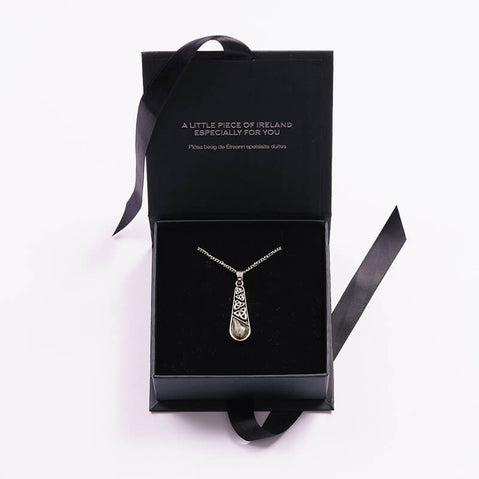 Connemara Marble Trinity Knot Pendant