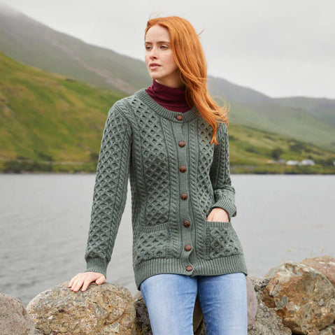 The Banna Aran Cardigan