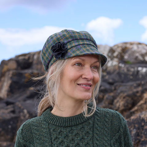 Women's Classic Irish Wool Newsboy Cap