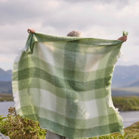 Foxford Mohair Throw