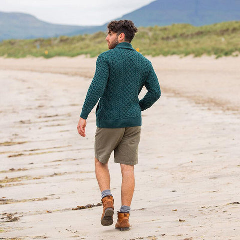 The Dartry Aran Cardigan