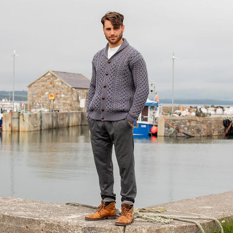 The Dartry Aran Cardigan
