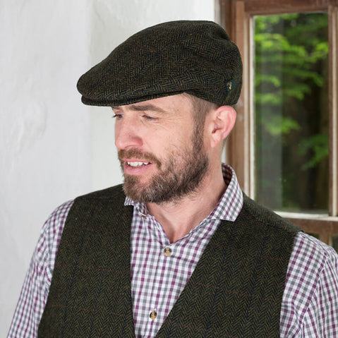 Irish Wool Trinity Flat Cap