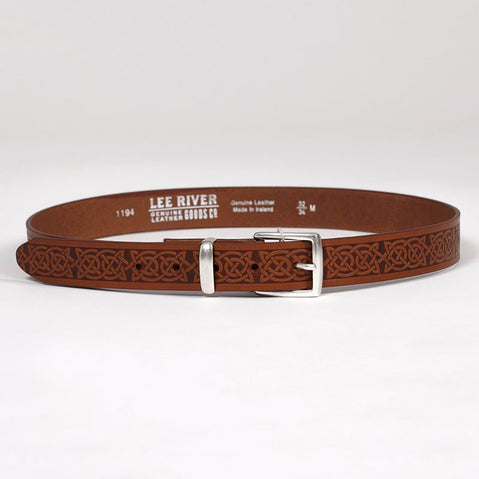 Ladies' Owen Celtic Leather Belt