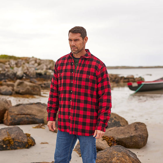 Men's Plaid Flannel Shirt