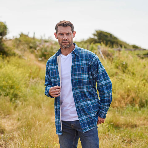 Men's Plaid Flannel Shirt