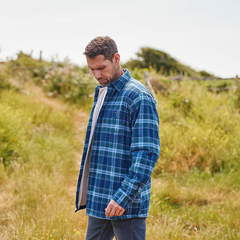 Men's Plaid Flannel Shirt