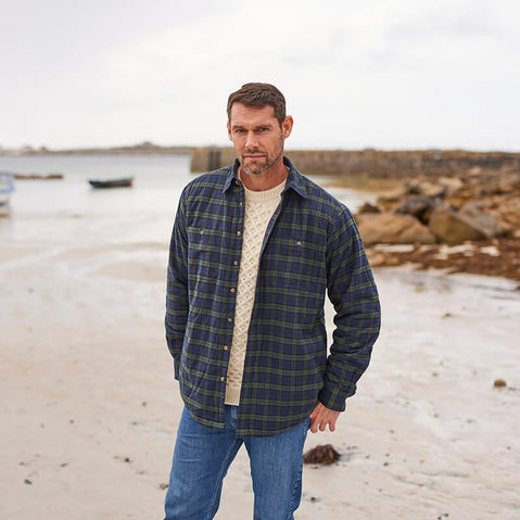 Men's Plaid Flannel Shirt