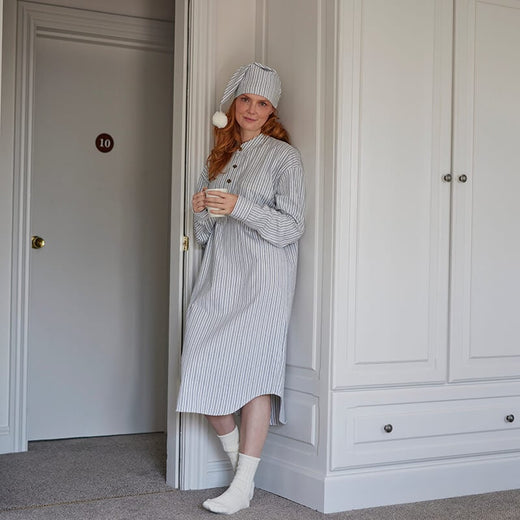 Women's Cotton Flannel Nightshirt