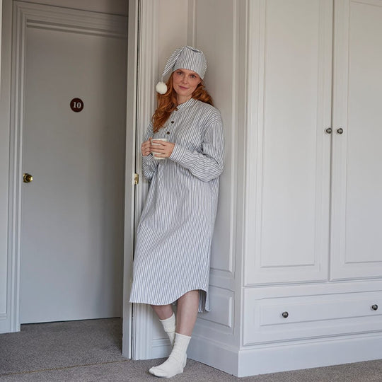 Women's Cotton Flannel Nightshirt