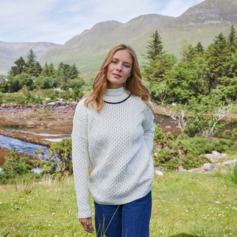 Inishloe Aran Sweater