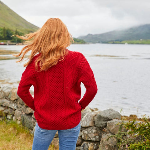 Inishloe Aran Sweater