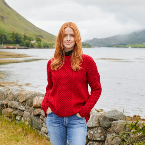 Inishloe Aran Sweater