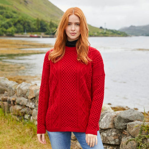 Inishloe Aran Sweater