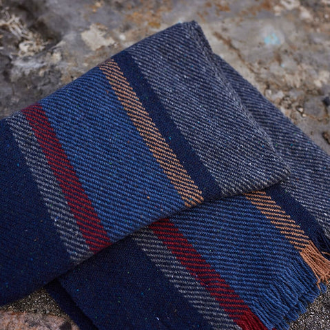 Mucros Donegal Striped Scarf