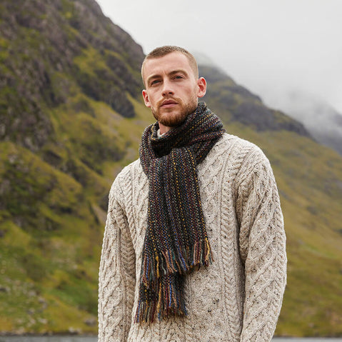 Mens Alpaca Islander Scarf