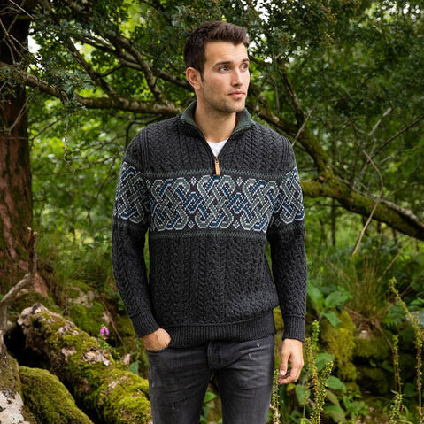 Mens Newgrange Celtic Sweater