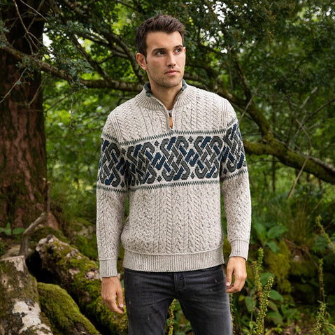 Mens Newgrange Celtic Sweater