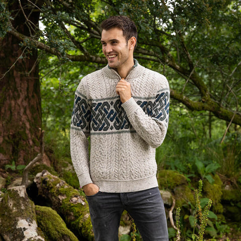 Mens Newgrange Celtic Sweater