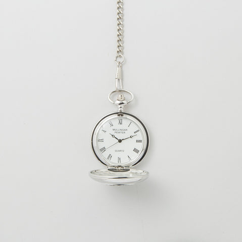 Mullingar Pewter Trinity Knot Pocket Watch