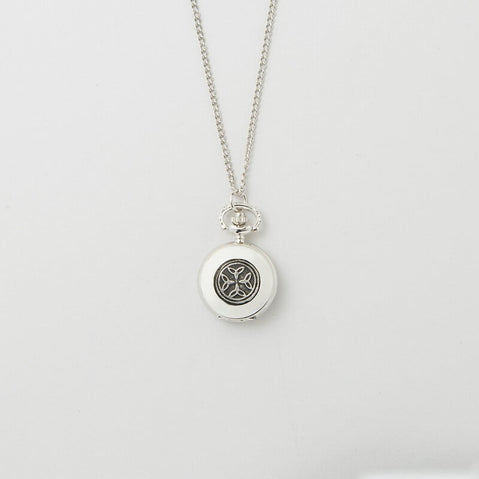 Mullingar Pewter Trinity Knot Ladies Pendant Watch
