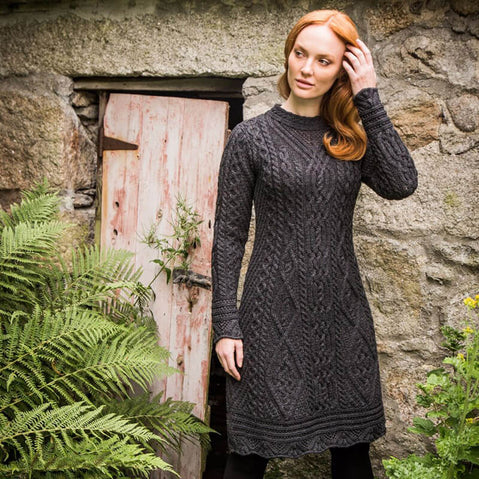 The Skellig Aran Dress