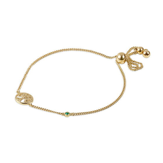 Tree of Life Slider Bracelet