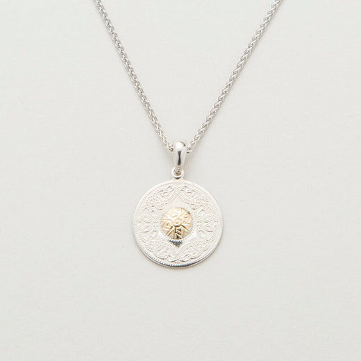 Silver/18k Gold Celtic Warrior Pendant