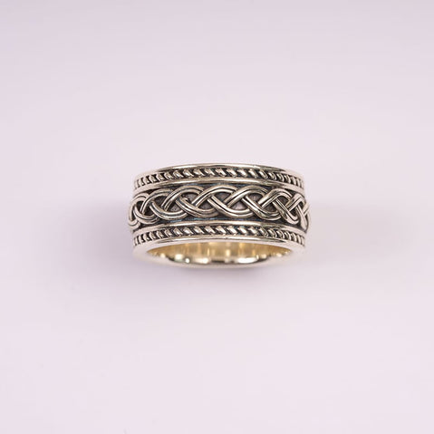 Sterling Silver Gents Celtic Knot Band