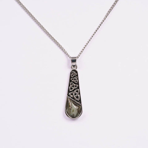 Connemara Marble Trinity Knot Pendant